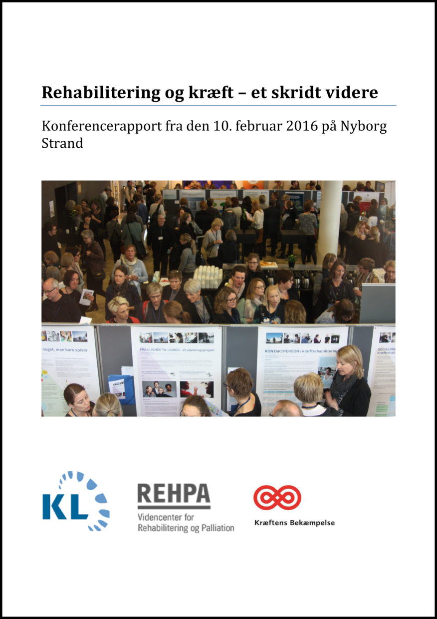 REHPA-rapport forside af konferencerapport 2016