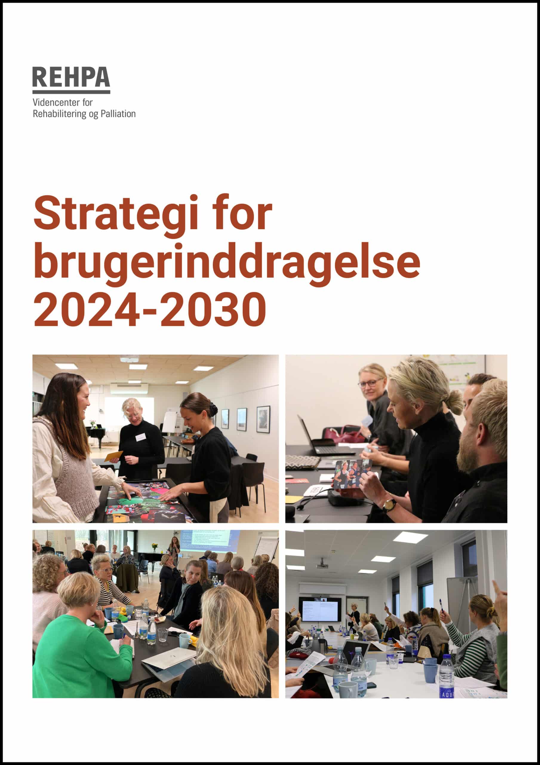 Forside af Strategi for brugerinddragelse 2024-2030
