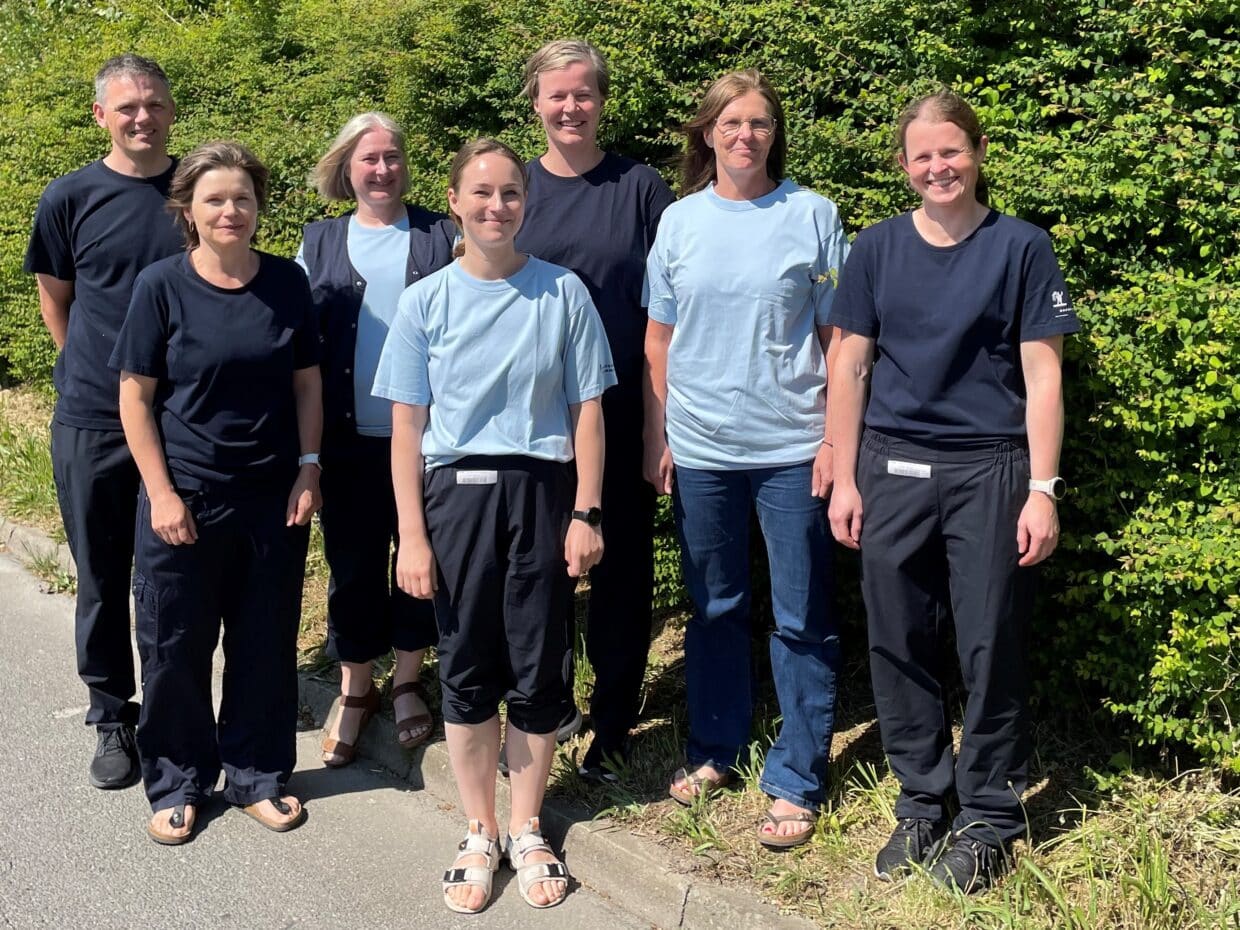 Udvalgte medarbejdere ved Center for Kræftrehabilitering og Palliation i Odense Kommune.