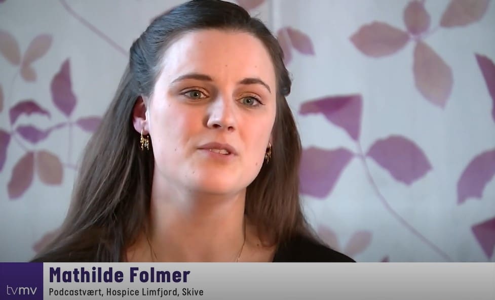 Mathilde Folmer står bag podcastserie 'At leve med døden - fortællinger fra et hospice', som har til formål at skabe samtale om palliation.