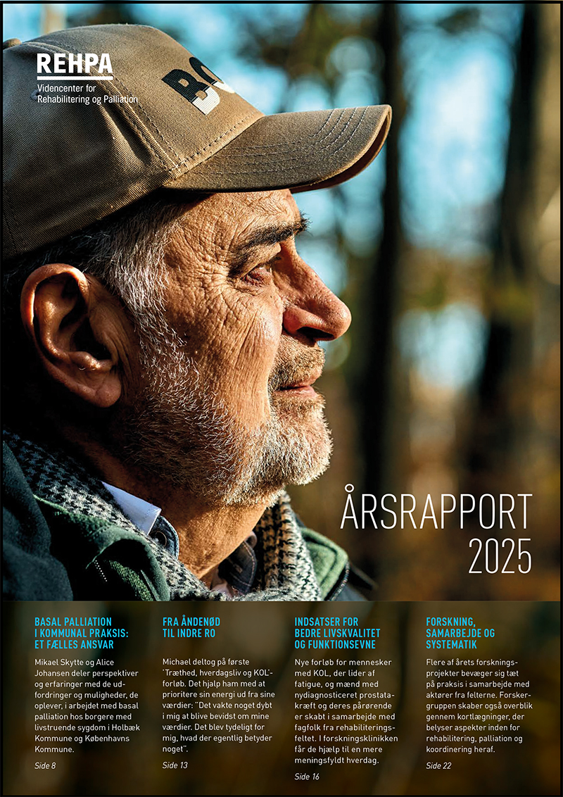 Forside af REHPA Årsrapport 2025