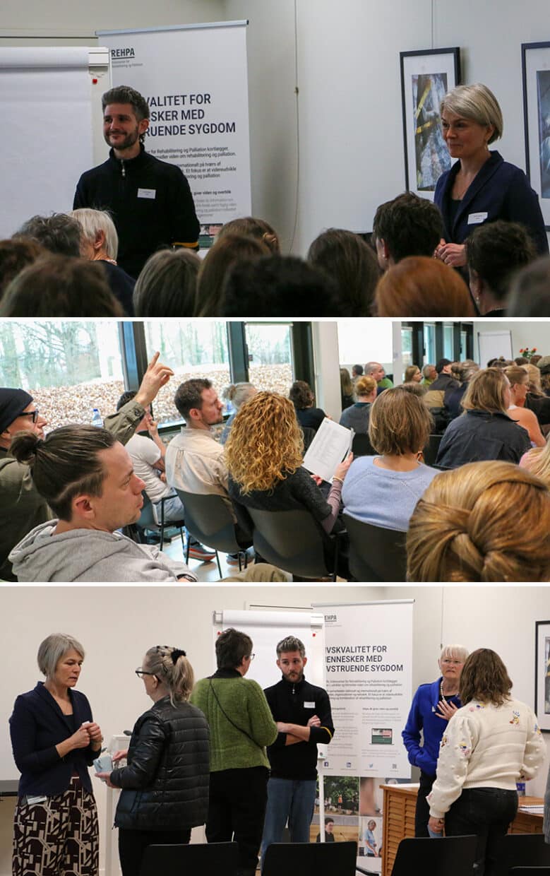 Stemningsbilleder fra temadagen i REHPAs Træningssal den 29. januar 2026