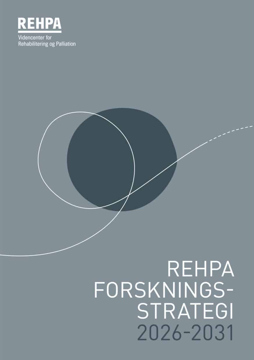 Forside af REHPA Forskningsstrategi 2031